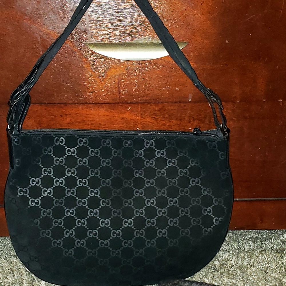 Gucci Vintage Suede Bag